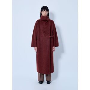 Max Mara Women Alpaca And Wool Wrap Coat